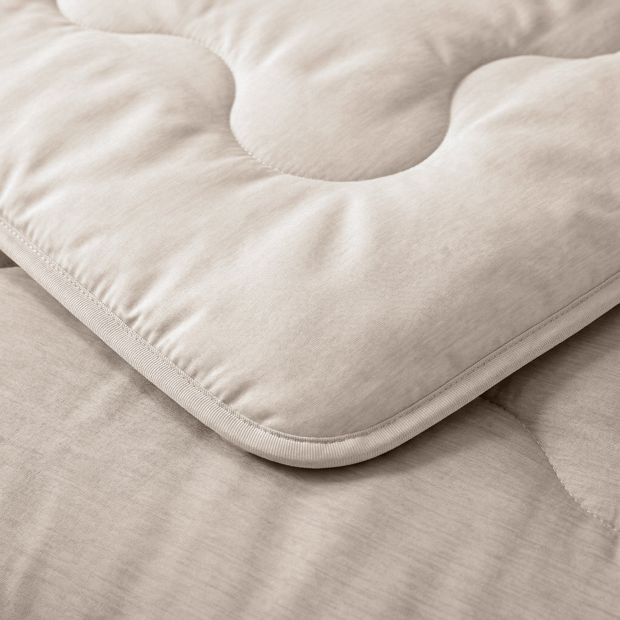 Sleeptime Dekbed en Overtrek in 1 - Verkoelend - Taupe - Dromen & Wonen