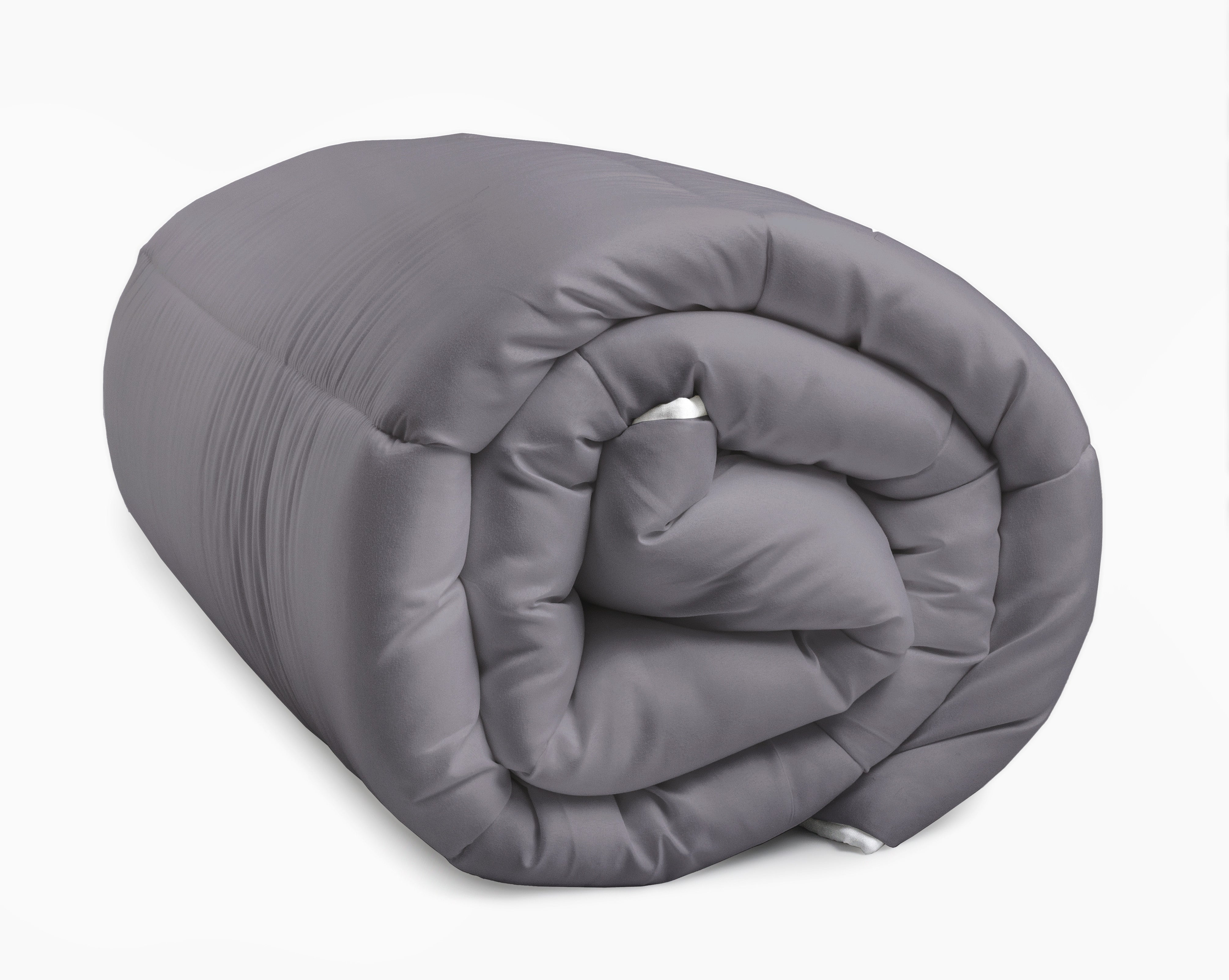 Sleeptime Dekbed en Overtrek in 1 - Zwart/Antraciet - Dromen & Wonen