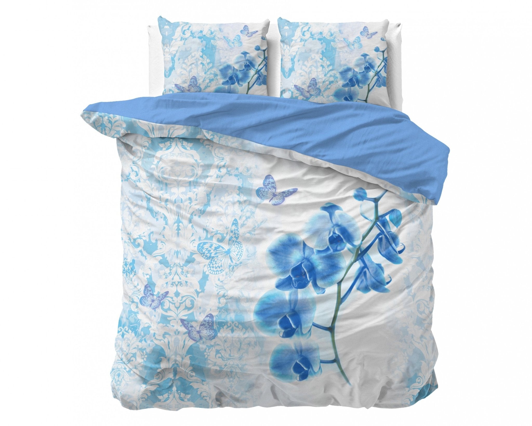 Sleeptime Dream Orchid Turquoise Dekbedovertrek - Dromen & Wonen