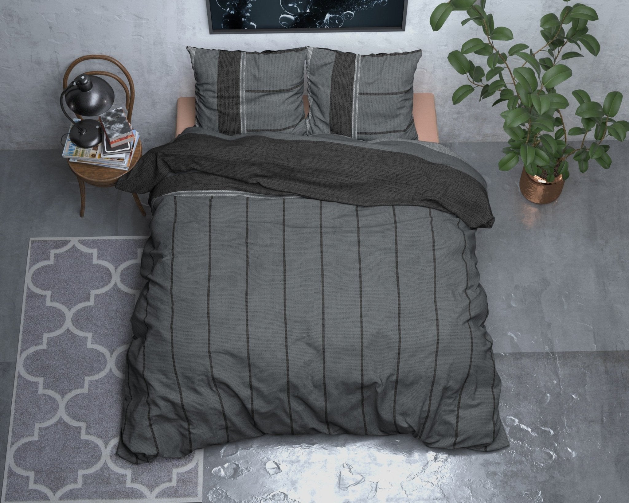 Sleeptime Flanel Kees Flanel Dekbedovertrek - Dromen & Wonen
