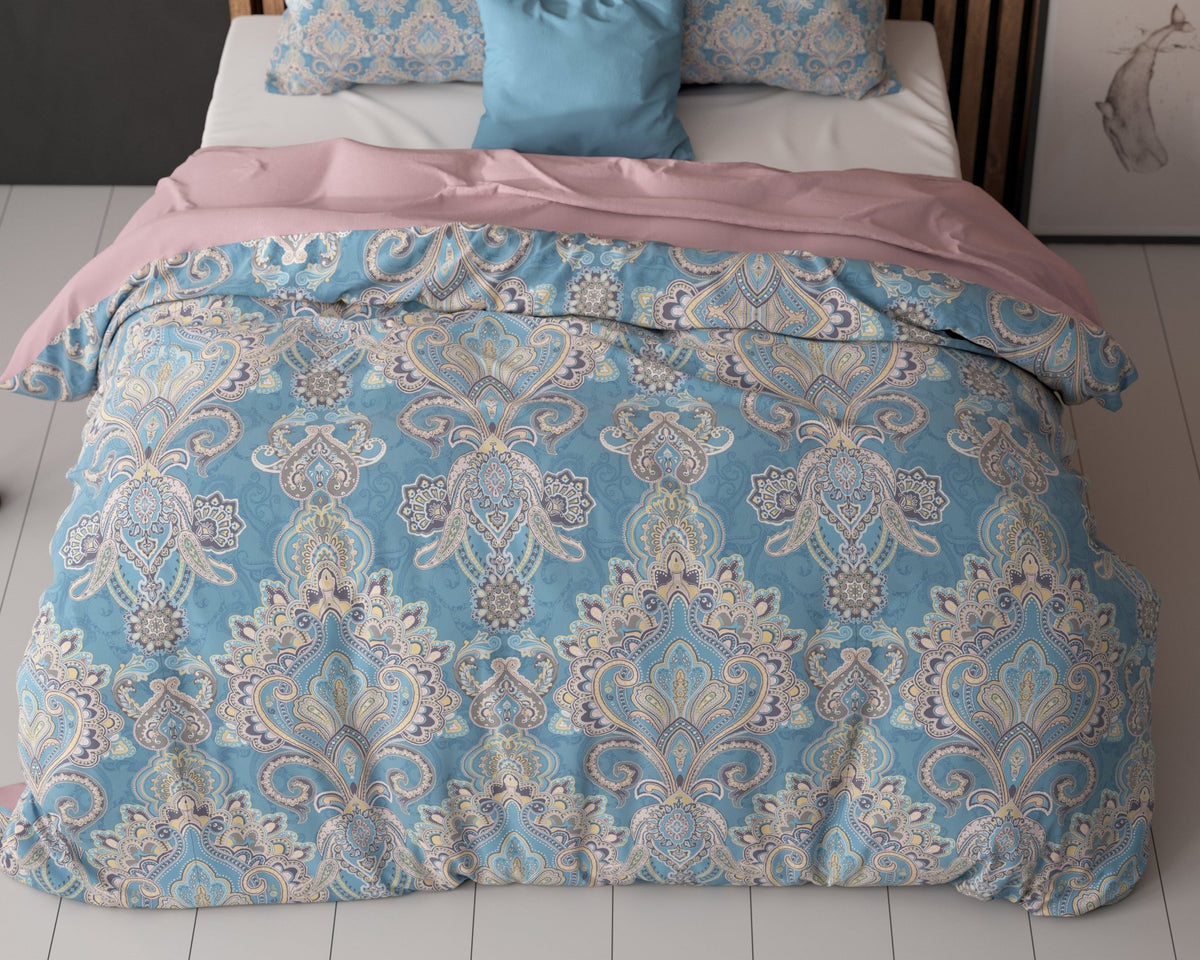 Sleeptime Giselle Blauw Dekbedovertrek - Dromen & Wonen