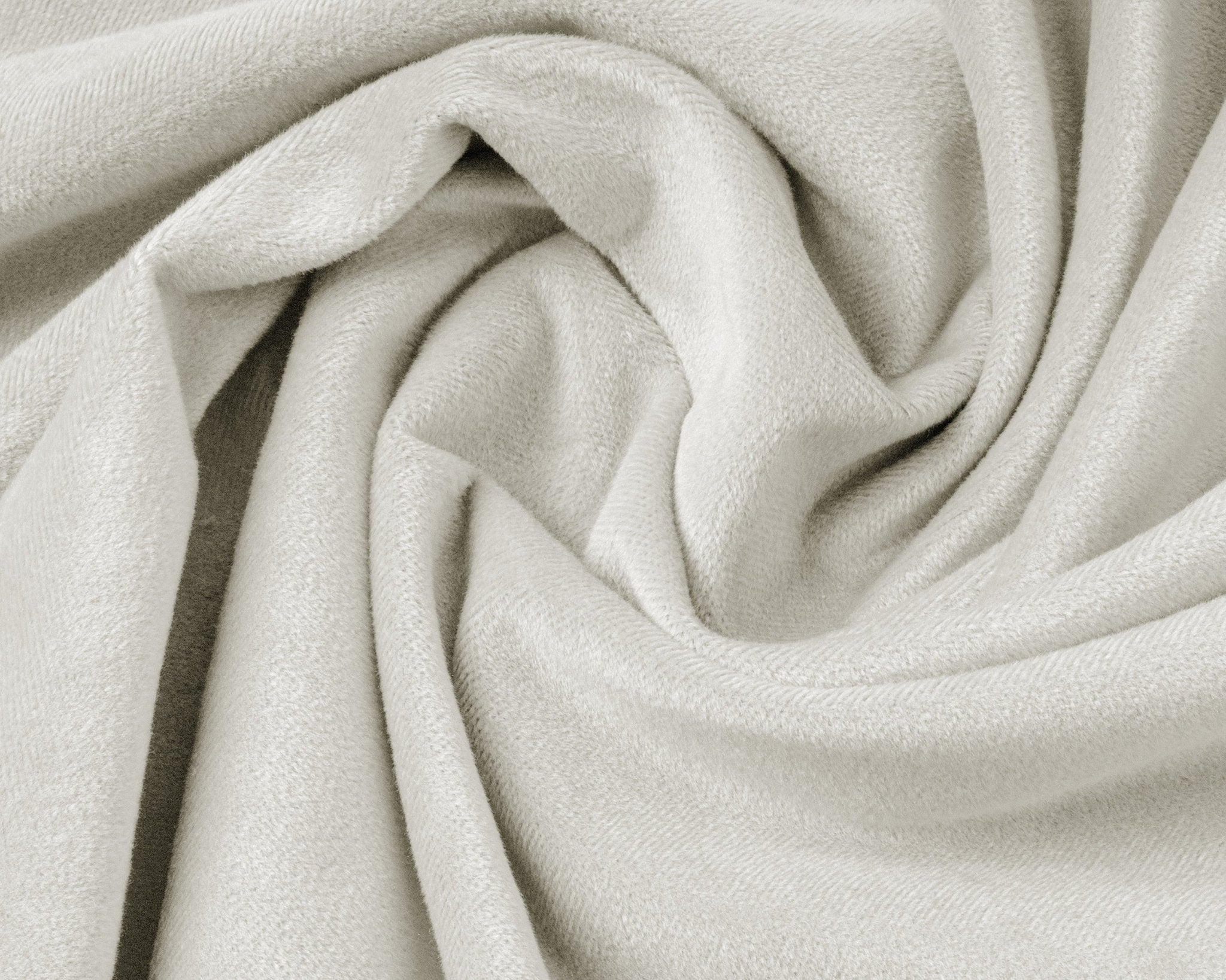 Sleeptime Kussensloop - 2 Stuks - Velvet - Creme - 60x70 - Dromen & Wonen