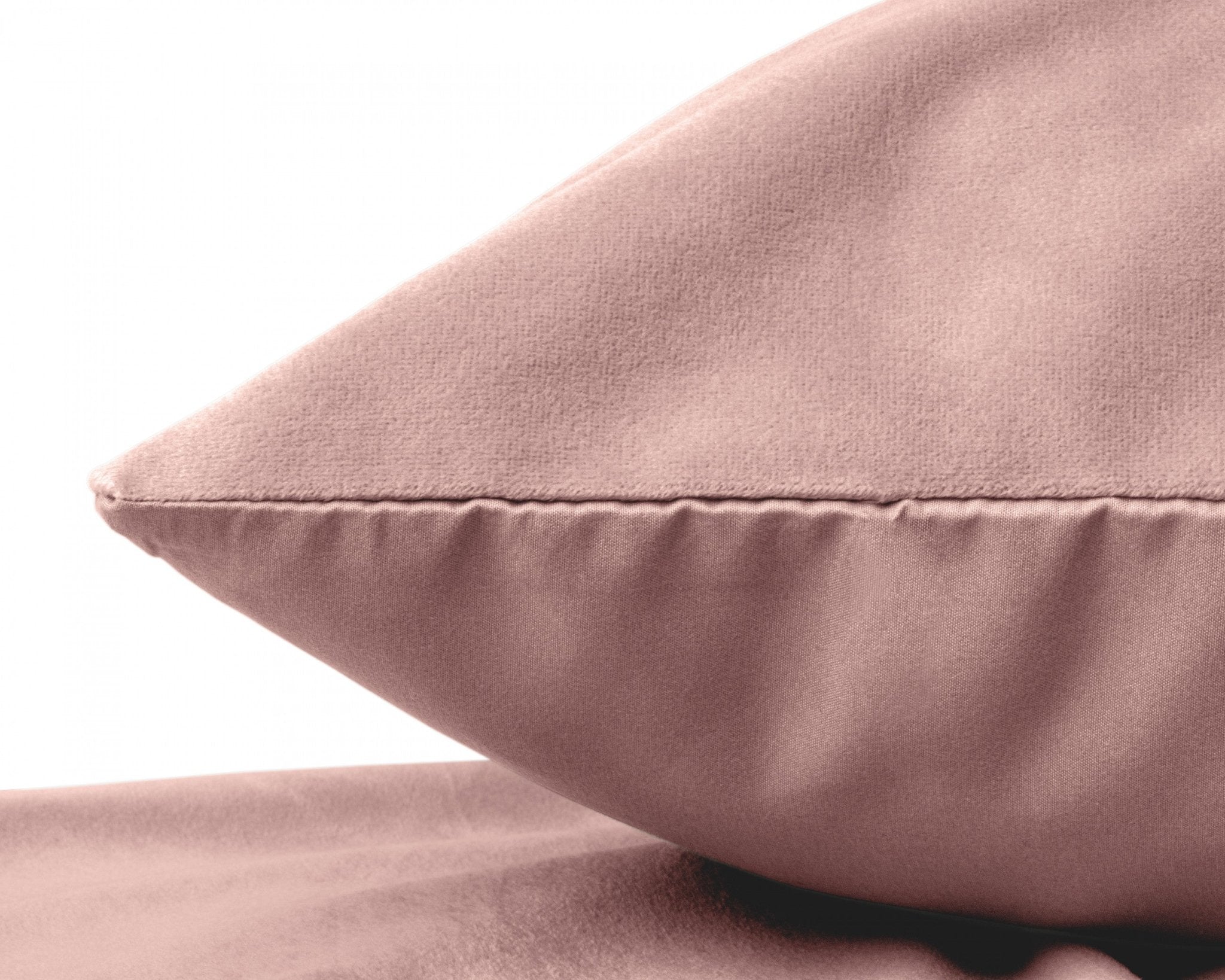 Sleeptime Kussensloop - 2 Stuks - Velvet - Roze - 60x70 - Dromen & Wonen