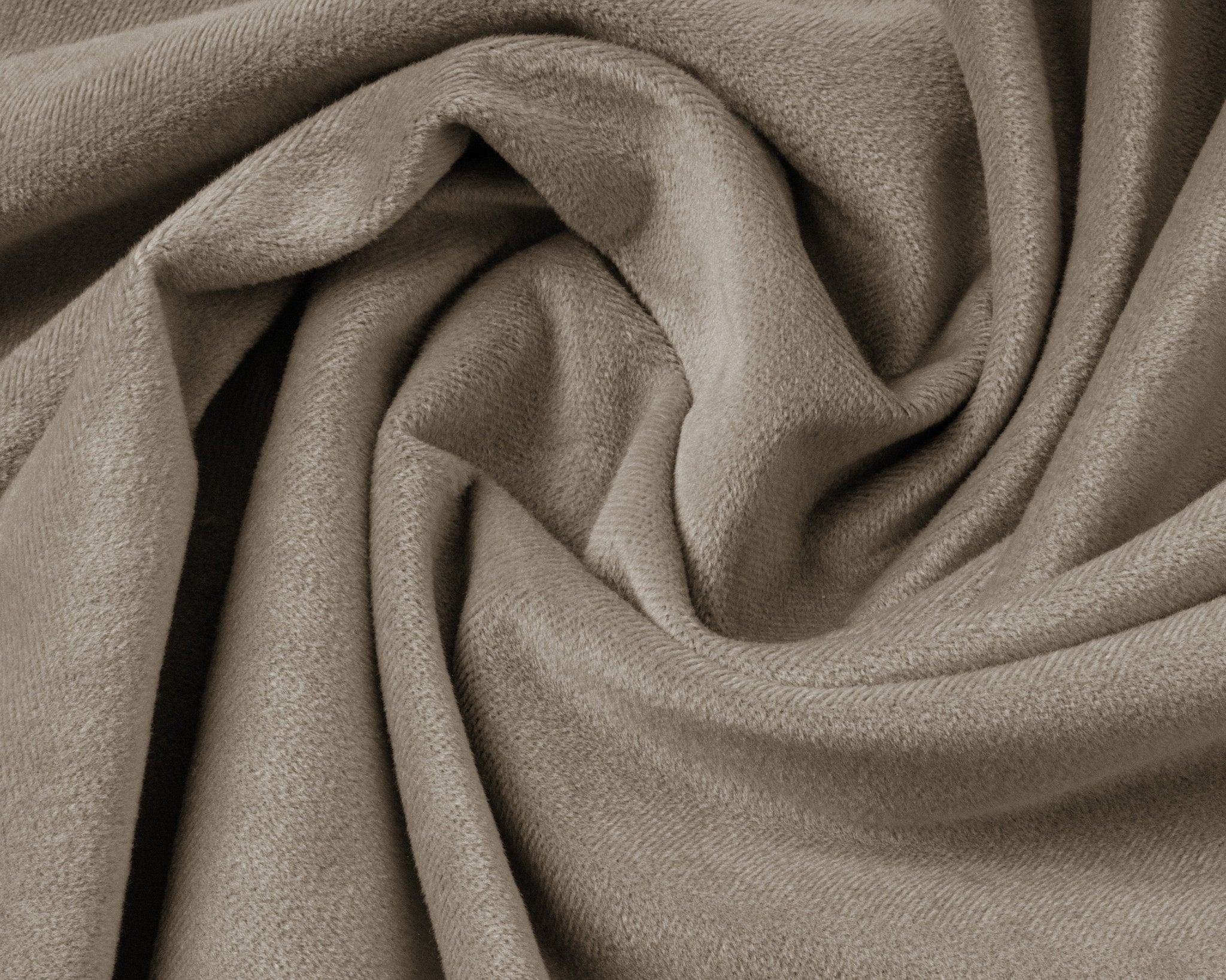 Sleeptime Kussensloop - 2 Stuks - Velvet - Taupe - 60x70 - Dromen & Wonen