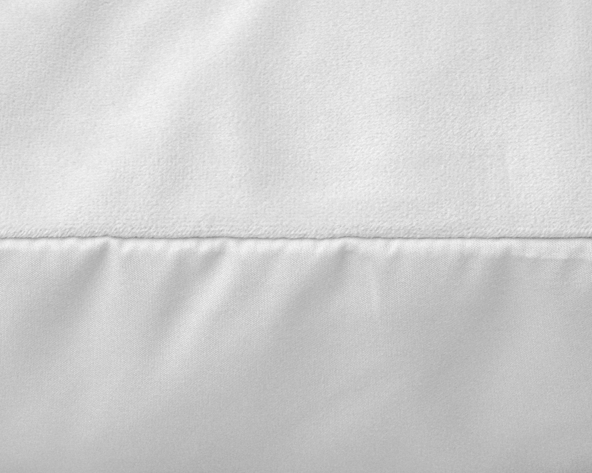 Sleeptime Kussensloop - 2 Stuks - Velvet - Wit - 60x70 - Dromen & Wonen