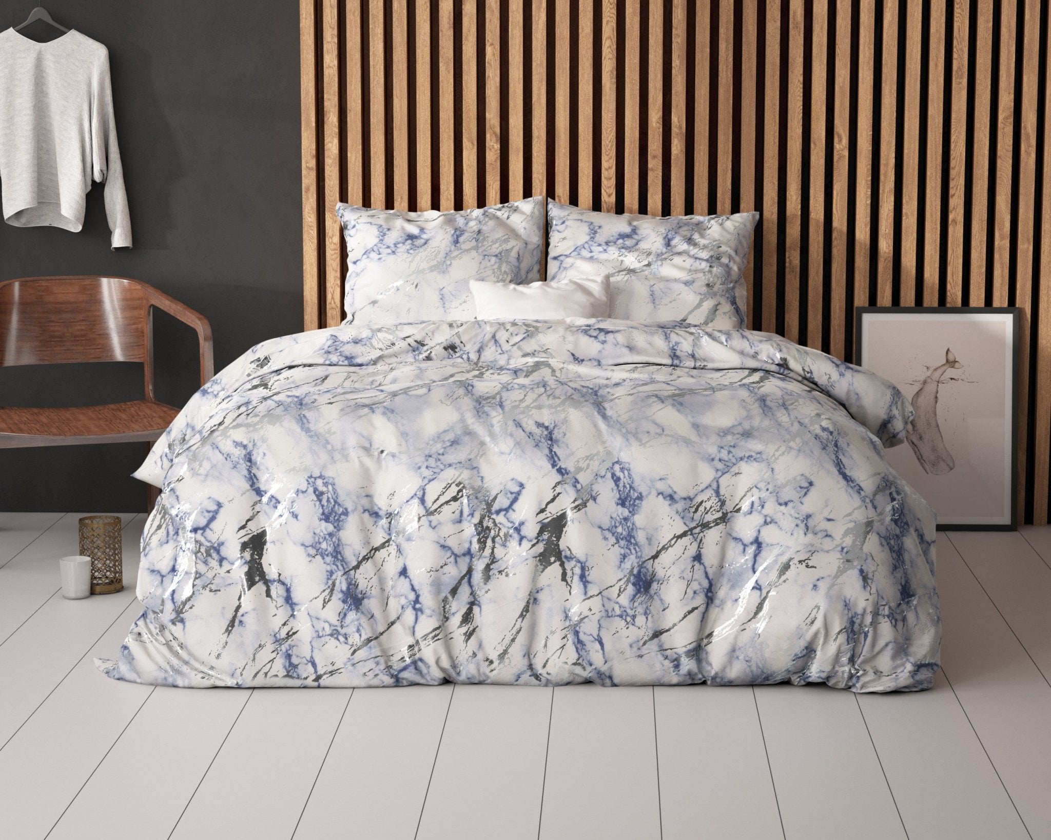 Sleeptime Ocean Blauw Dekbedovertrek - Dromen & Wonen