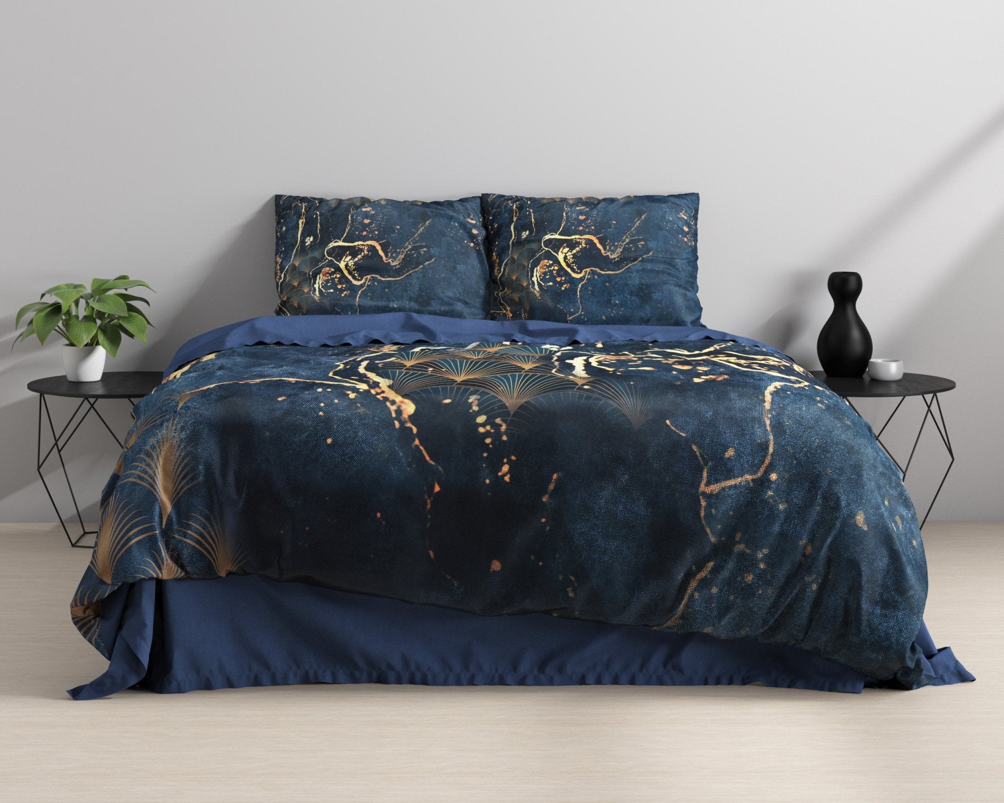 Sleeptime Souk Blauw Dekbedovertrek - Dromen & Wonen