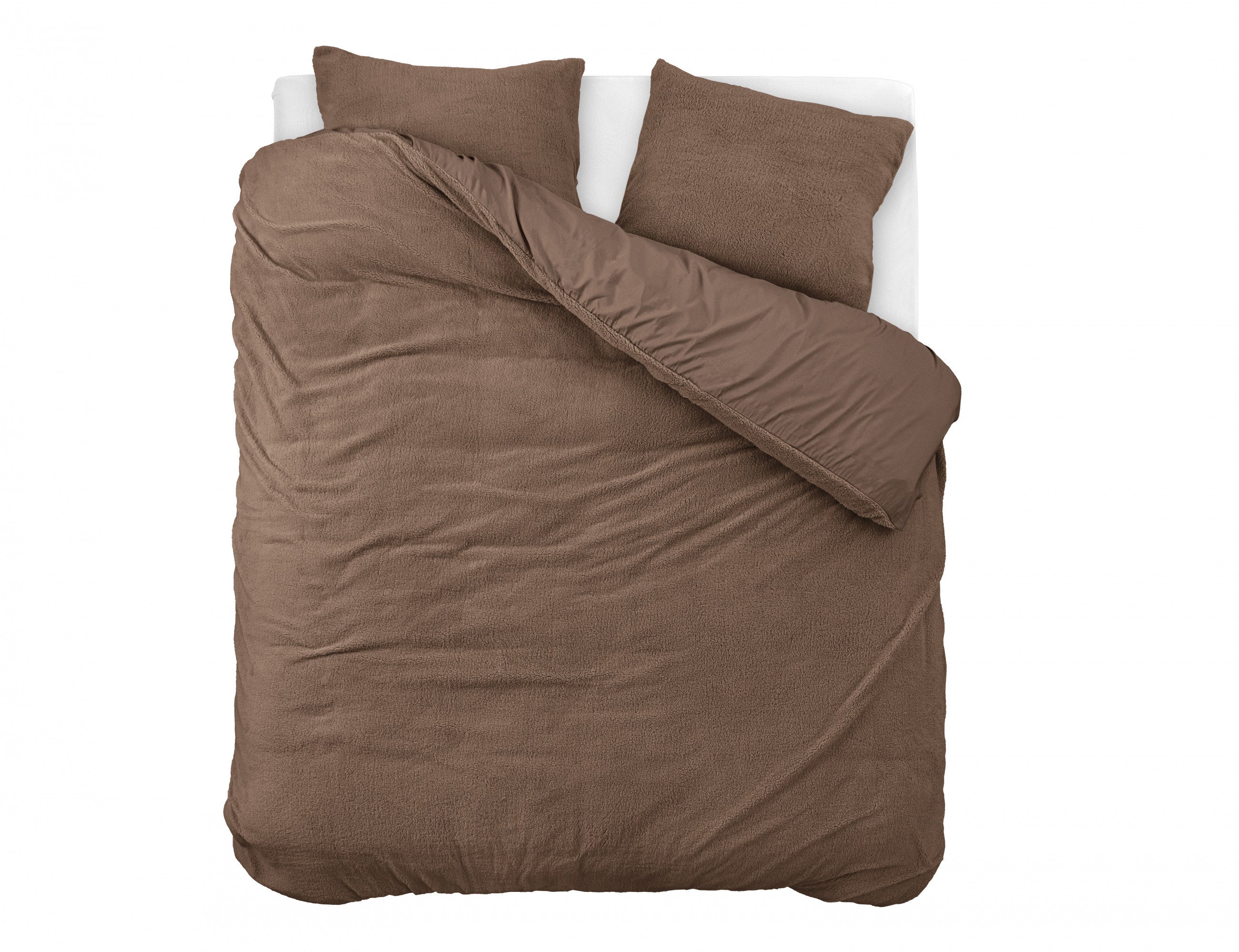 Sleeptime Teddy Dekbedovertrek Bruin - Dromen & Wonen