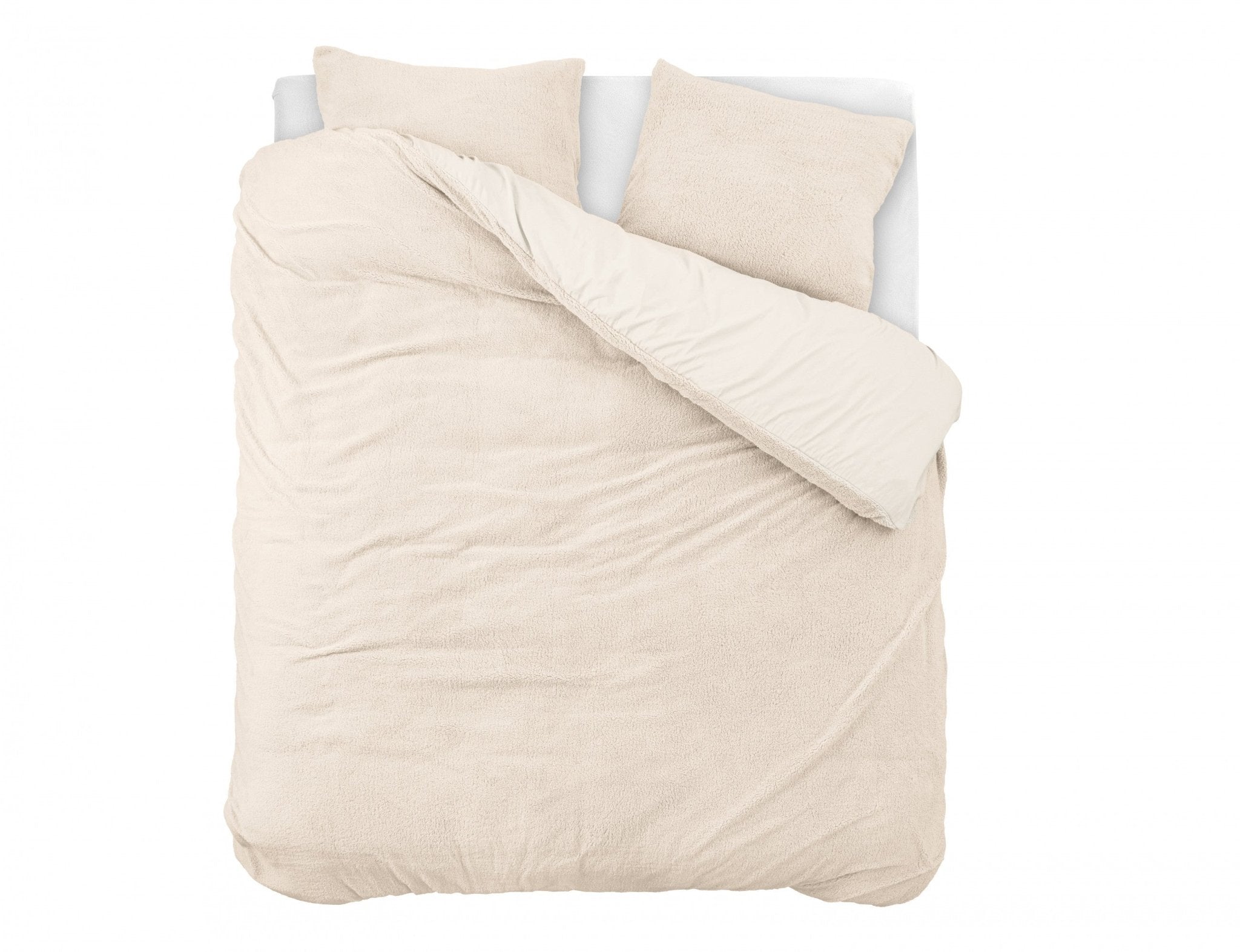 Sleeptime Teddy Dekbedovertrek Creme - Dromen & Wonen
