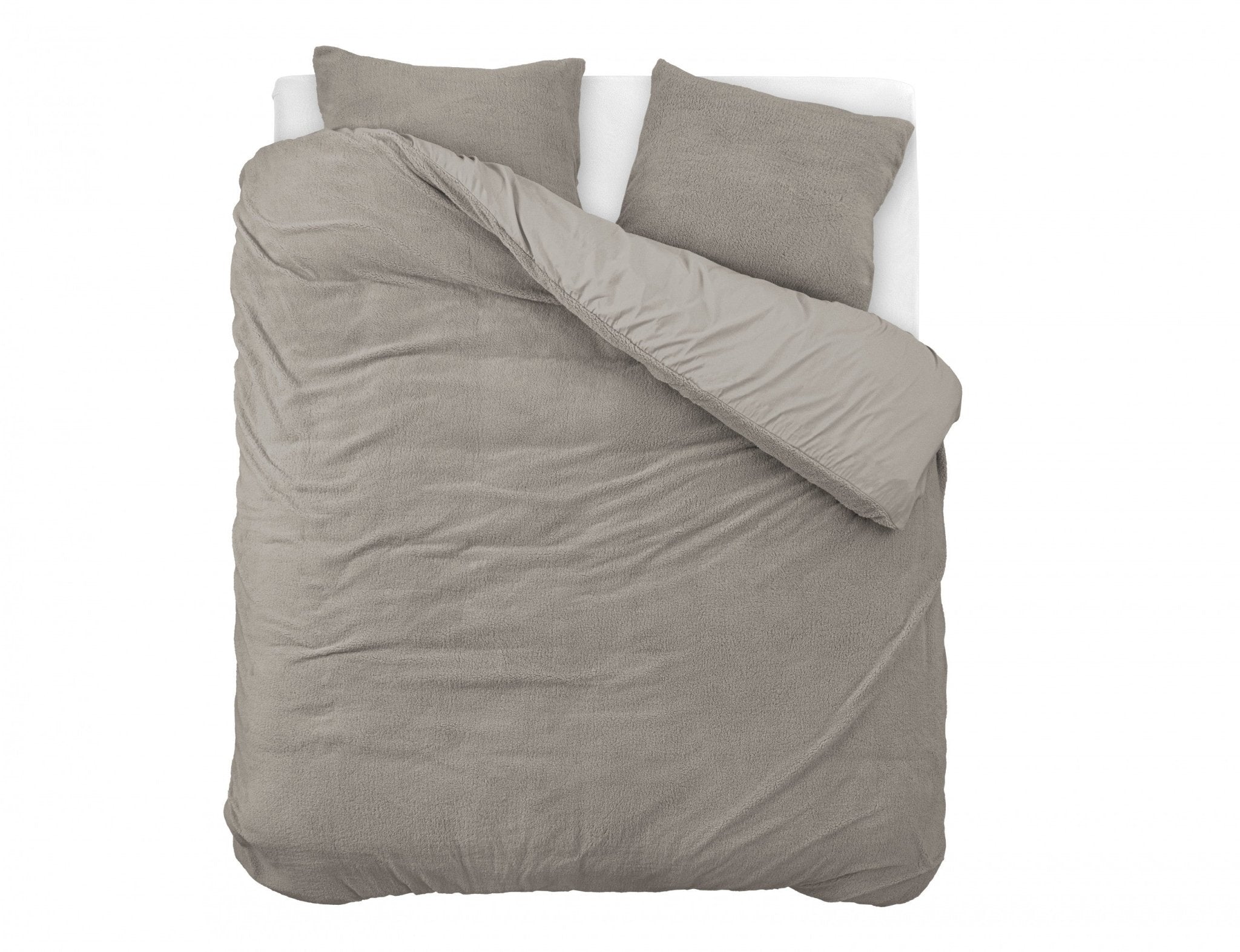 Sleeptime Teddy DekbedovertrekKaki - Dromen & Wonen