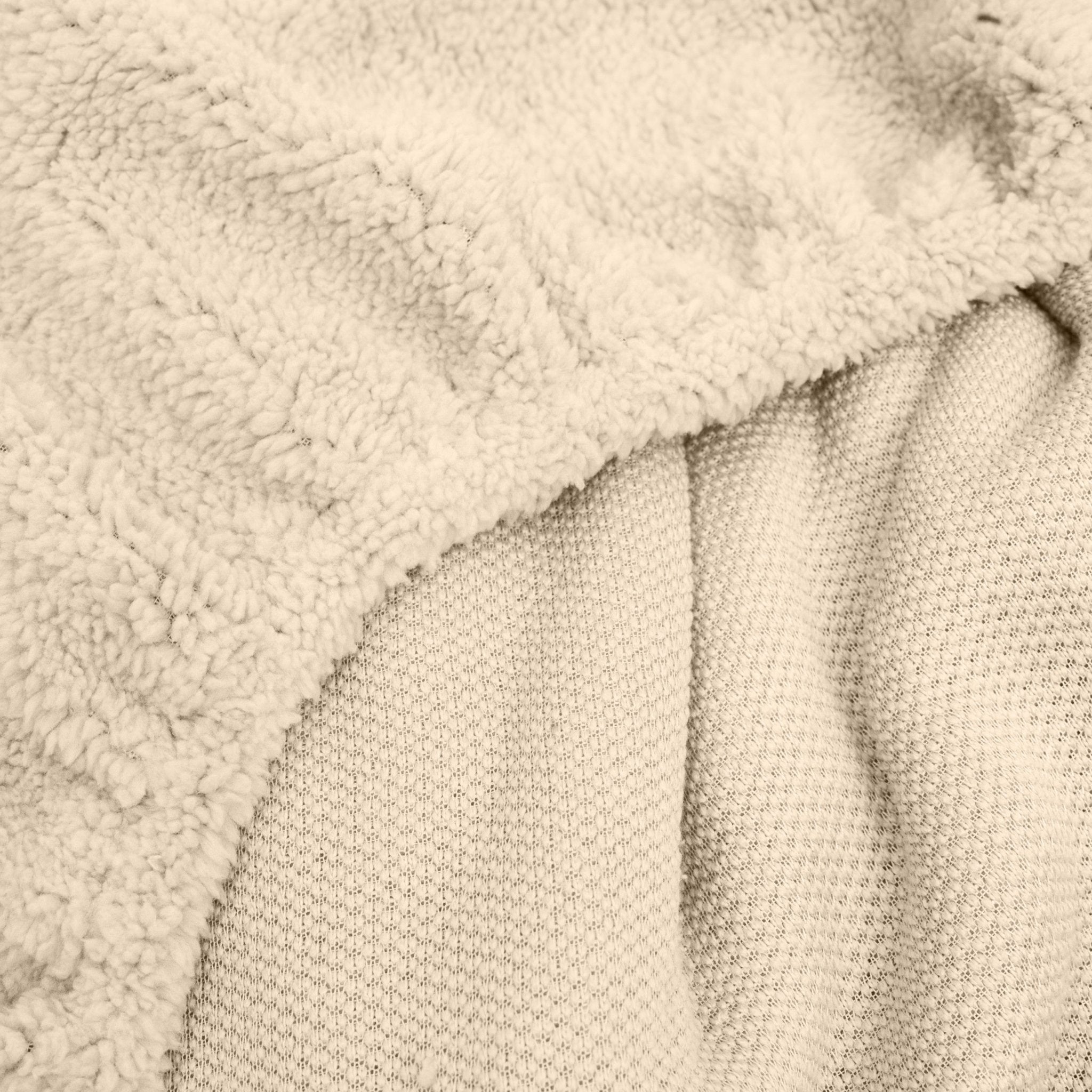 Sleeptime Teddy hoeslaken Taupe - Dromen & Wonen