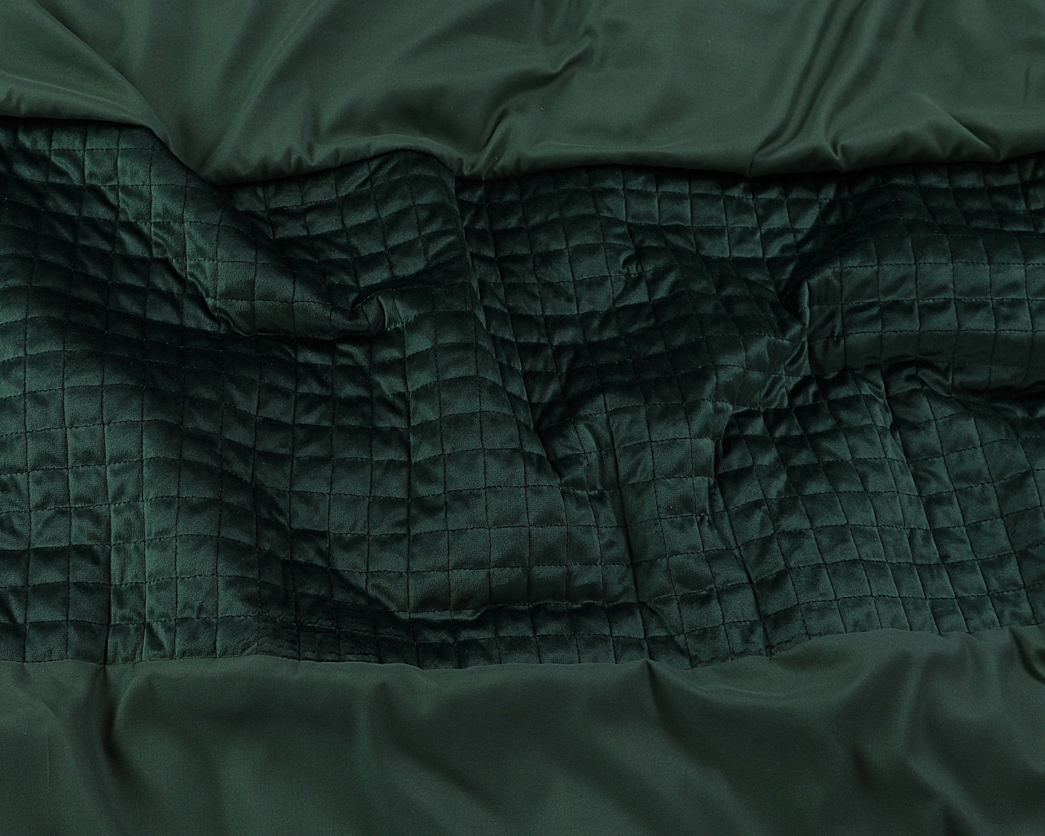 Sleeptime Velvet Band Groen Dekbedovertrek - Dromen & Wonen