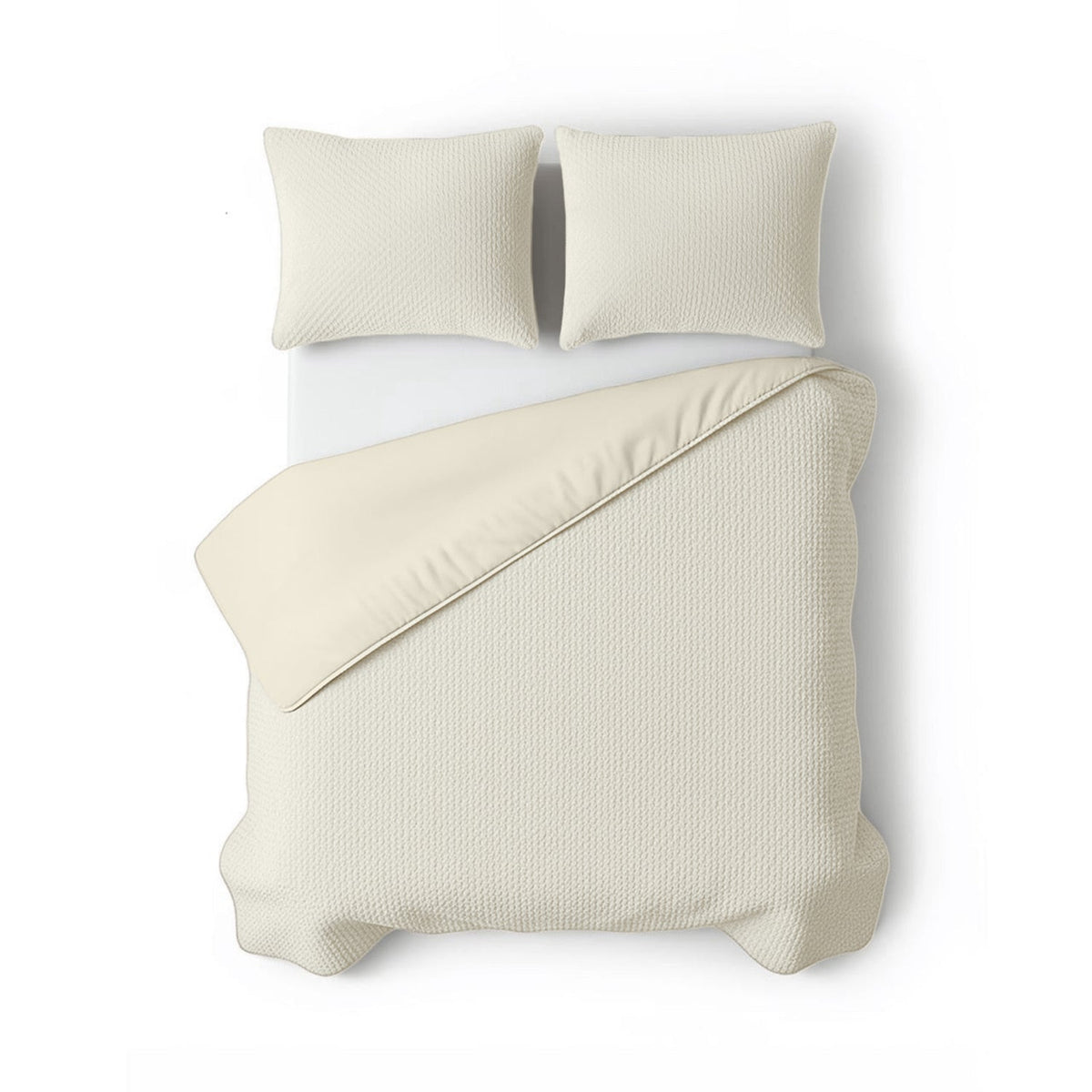 Teddy Dekbedovertrek Beige – Fur Teddy – Warm & Zacht met Kussenslopen – Sleeptime - Dromen & Wonen