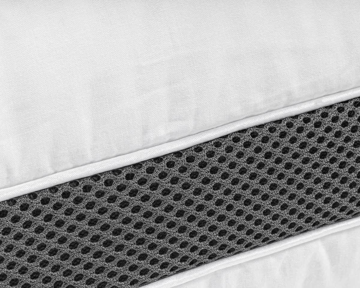 Traagschuim Hoofdkussen 50x70 cm – 3-Kamer Memory Foam & Microgel – Perkal Katoen – Dreamhouse - Dromen & Wonen