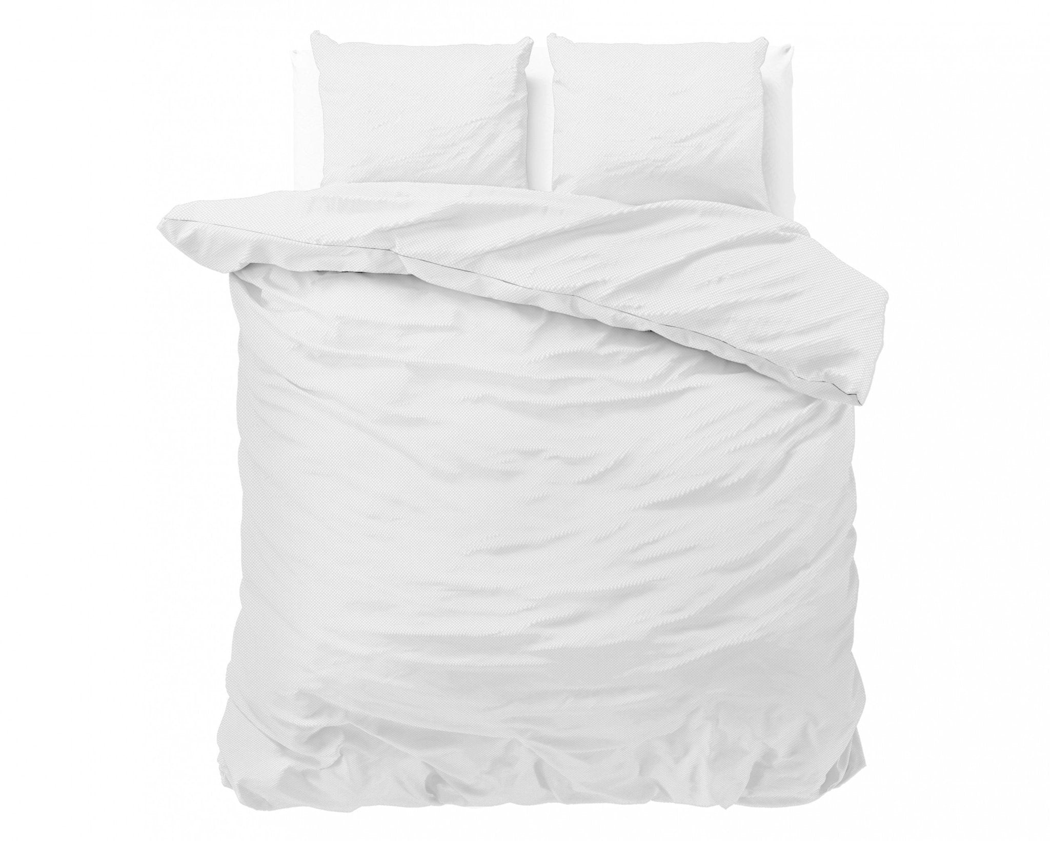 Zensation Satin Point Wit Dekbedovertrek - Dromen & Wonen